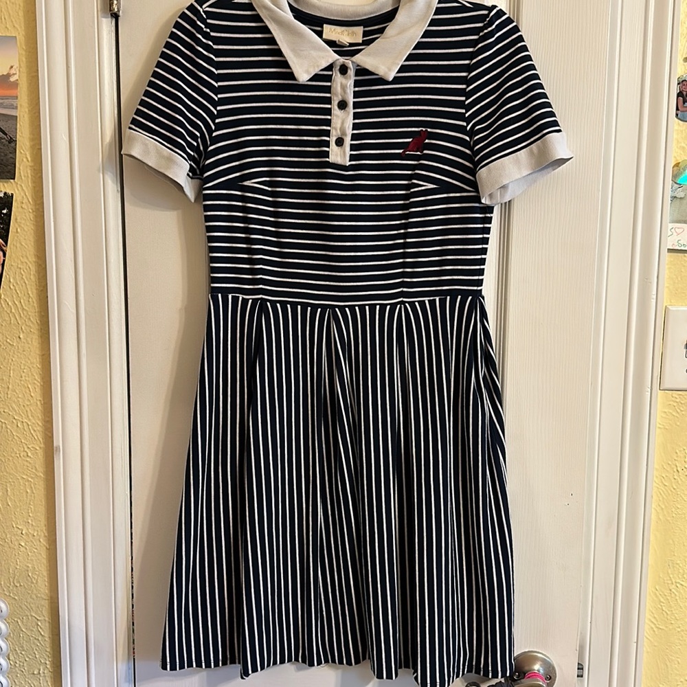 ModCloth collared meow dress